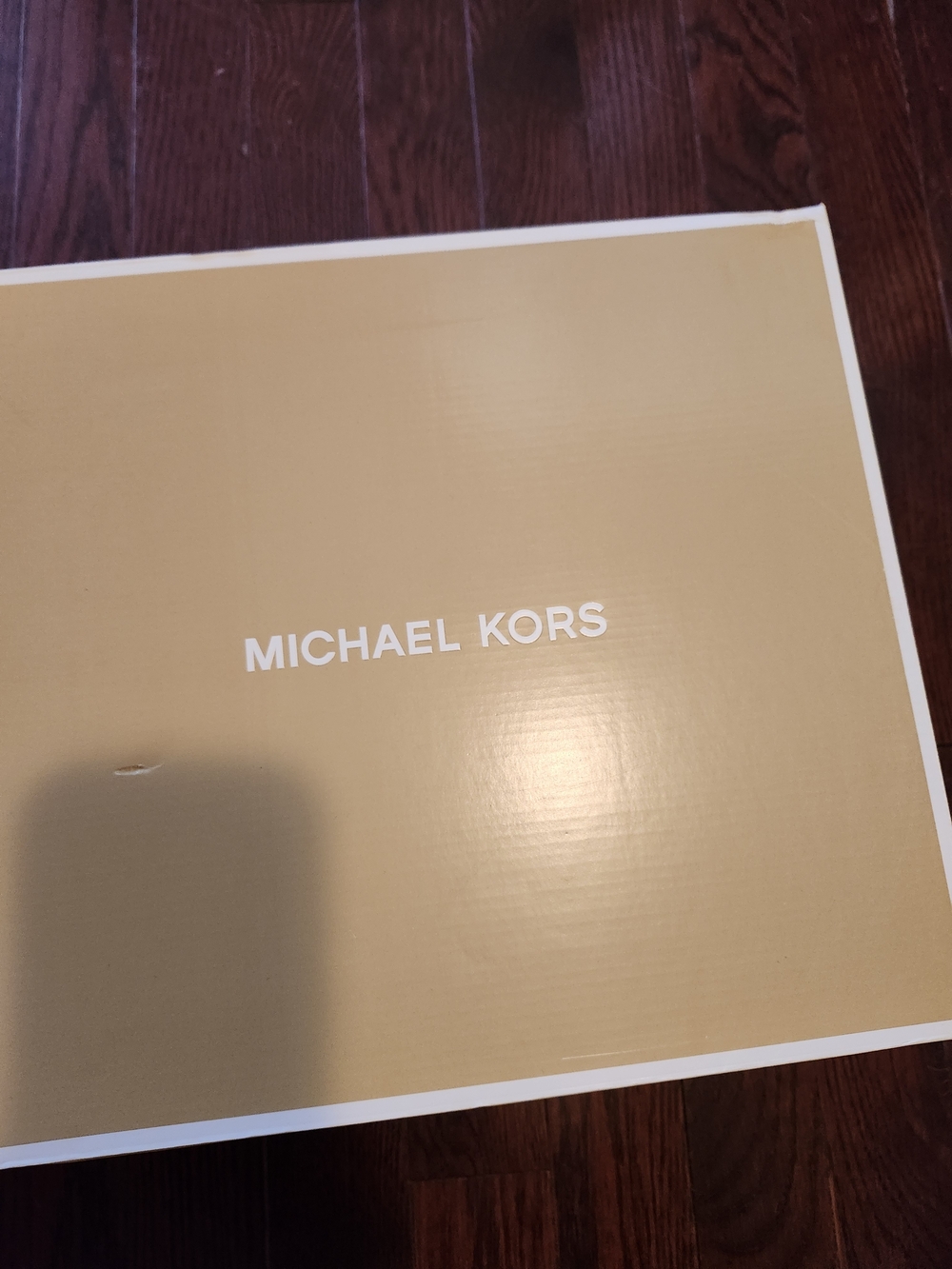 Michael Kors White & Red Logo-Panel Kids Sneakers - Picture 7 of 12